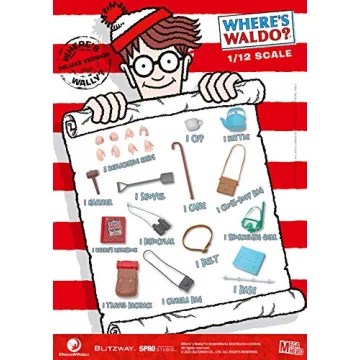 Blitzway Where's Waldo? 1/12 Scale Action Figure Deluxe