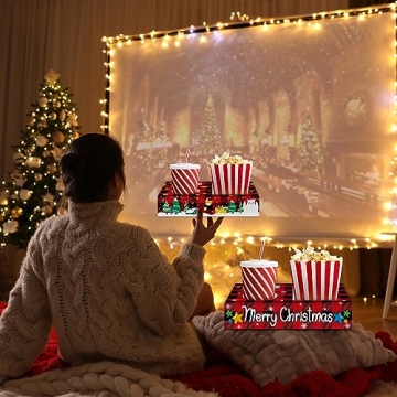32Pcs Christmas Movie Night Snack Trays for Parties