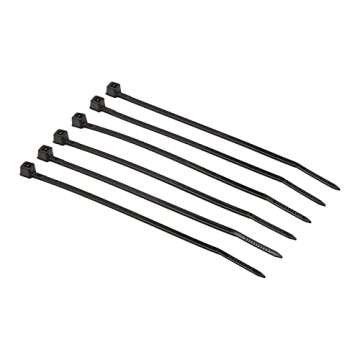 Amazon Basics Multi-Purpose Cable Ties - 4-Inch/100mm, 200-Piece, Black