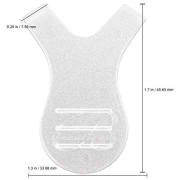 Beauticom Dolly's Lash Eyelash Perm Lift Y-Shape Eyelash Brush (10 Pieces) for Eyelash Perm Kit, Pro...