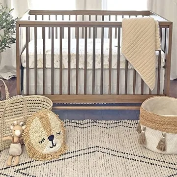 Safari Animal Crib Sheets 100% Cotton Fitted for Standard Crib