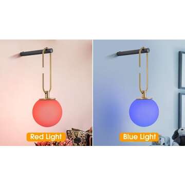 jengush Battery Operated Wall Sconces Set of 2,Dimmable Wall Sconce Battery Powered with Remote Cont...