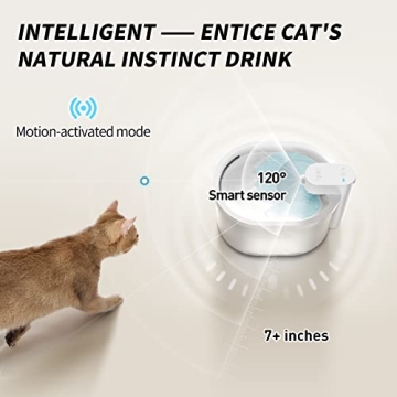 uBehave Cat Water Fountain - Wireless & Automatic Pet Fountain