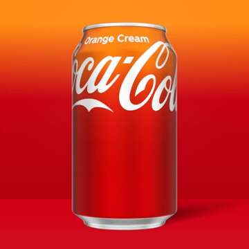 Coke Orange Cream Soda 12oz 12pk - Refreshing Flavor