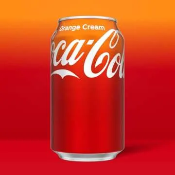 Coke Orange Cream Soda 12oz 12pk - Refreshing Flavor