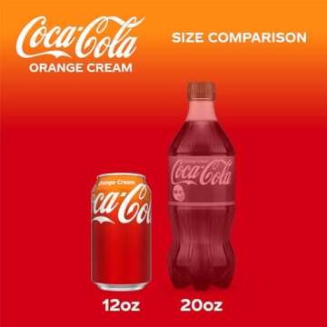 Coke Orange Cream Soda 12oz 12pk - Refreshing Flavor