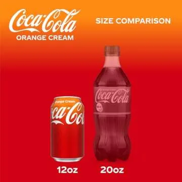 Coke Orange Cream Soda 12oz 12pk - Refreshing Flavor