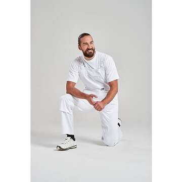 Portwest Men’s Painters Bib Overalls - Durable & Functional Workwear