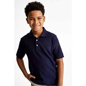 Durable French Toast Boys Polo Shirt for School & Casual Wear