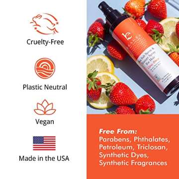 Beauty by Earth Sea Salt Spray for Hair - USA Made from Natural & Organic Ingredients, Texturing Spray for Men & Women, Hair Texture Booster for Fine Hair, Salt Water Mist