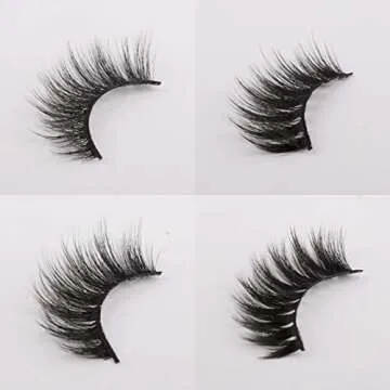 Newcally Faux Mink Lashes Pack 20 Pairs Wholesale False Eyelashes Dramatic Long Fluffy Wispy Fake Eye Lashes Bulk
