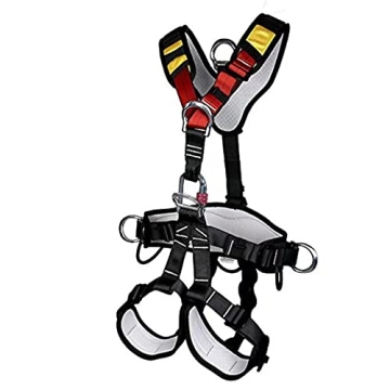 HeeJo Climbing, Rock Climbing, Safety seat belt for Rappelling Fire Rescuing Tree Climbing Gear
