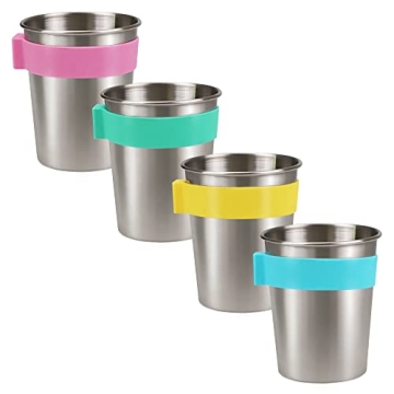 SOPHICO Magnetic Hanging Cups for Toddlers Kids and Adults, Convenient Drinkware Solution