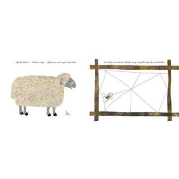 Vibrant Bilingual Children’s Book - La araña muy ocupada