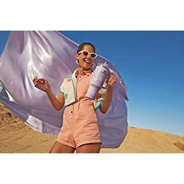 STANLEY Adventure 40oz Stainless Steel Quencher Tumbler-Wisteria Tie Dye