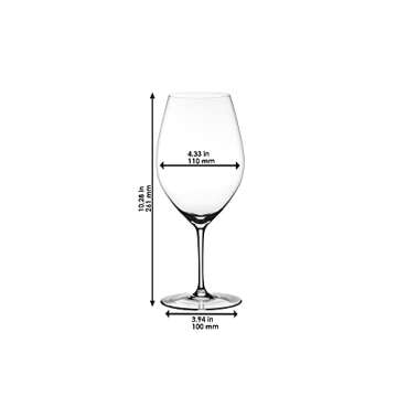 Riedel 00 Collection 001 Red Wine Glass, Set of 4