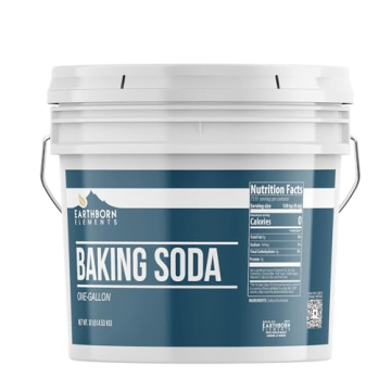 Earthborn Elements Pure Baking Soda – 1 Gallon Resealable Bucket