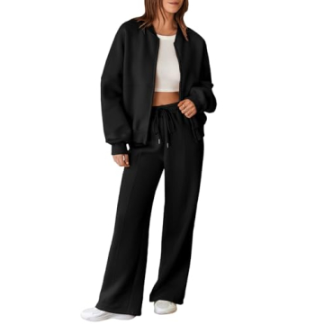 Stylish Women's 2 Piece Oversized Tracksuit Set for Comfort