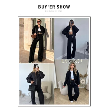 Stylish Women's 2 Piece Oversized Tracksuit Set for Comfort