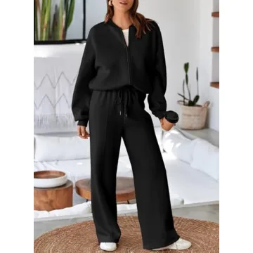 Stylish Women's 2 Piece Oversized Tracksuit Set for Comfort