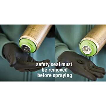 Montana Cans Montana Effect 400 ml Color, Uv Transparent Spray Paint,Black, 13.5 Fl Oz (Pack of 1)