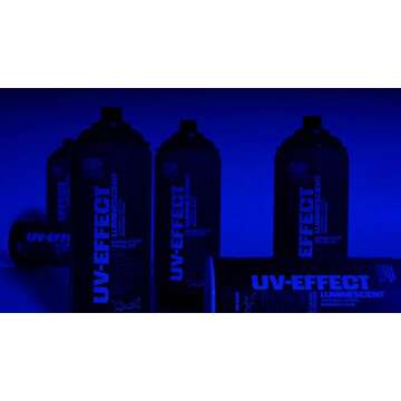 Montana Cans Montana Effect 400 ml Color, Uv Transparent Spray Paint,Black, 13.5 Fl Oz (Pack of 1)