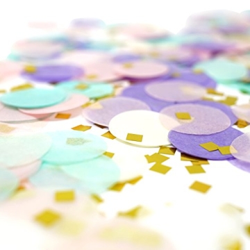 Celebrate with Eco-Friendly Tissue Paper Confetti - 50 Grams