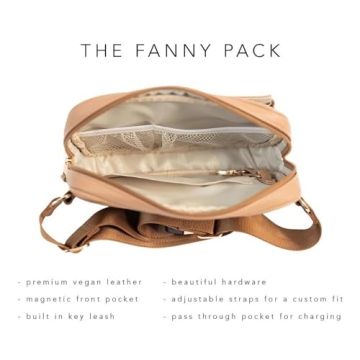 AYLA & CO Stylish Women's Fanny Pack with Charging Pocket