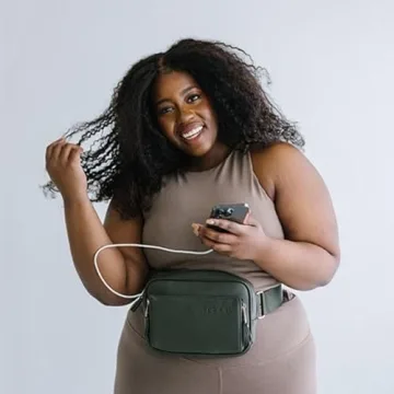 AYLA & CO Stylish Women's Fanny Pack with Charging Pocket