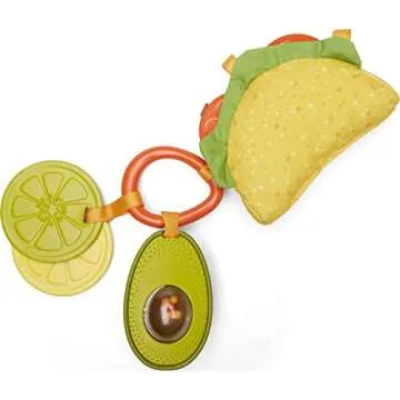 Fisher-Price Taco Tuesday Baby Sensory Toys Set for 3+ Months
