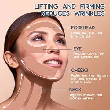 Facial Lift Tape for Wrinkles - 2 Rolls for Youthful Skin