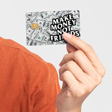 HK Studio Funny Meme Credit Card Skins - Waterproof & Slim
