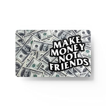 HK Studio Funny Meme Credit Card Skins - Waterproof & Slim
