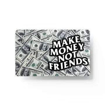 HK Studio Funny Meme Credit Card Skins - Waterproof & Slim