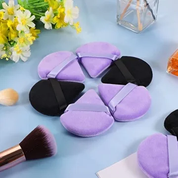 Pimoys Triangle Powder Puff Set - Flawless Application Tool