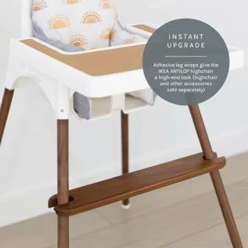 Yeah Baby Goods Highchair Leg Wraps (Walnut) - Stylish IKEA Antique Accessories