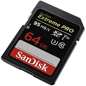SanDisk Extreme PRO 64GB SDXC Card for High Speed Storage