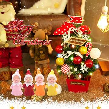 WULEEUPER Sleeping Elf Doll | Perfect Holiday Gift for Kids