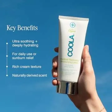 Coola Organic After Sun Body Lotion for Quick Relief