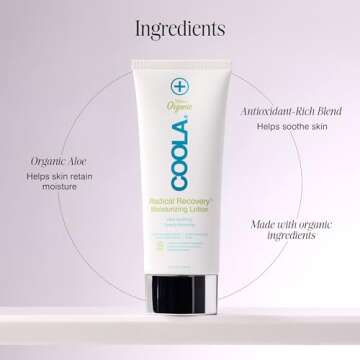 Coola Organic After Sun Body Lotion for Quick Relief