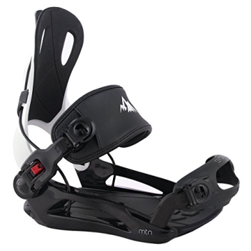 System MTN Men's 2025 Rear Entry Flow Style Snowboard Bindings (XL) - Ultimate Convenience & Perform...