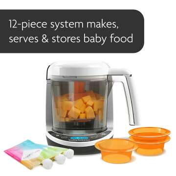 Baby Brezza Food Maker Deluxe for Organic Baby Food