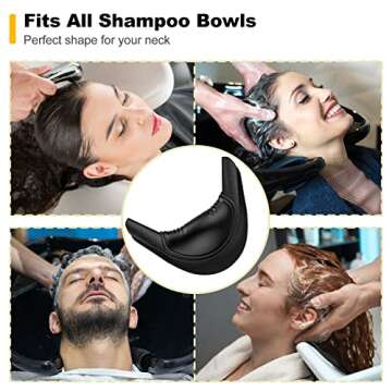 Comfortable AISEELY Shampoo Bowl Neck Rest for Salons
