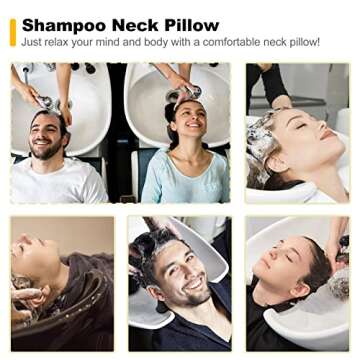 Comfortable AISEELY Shampoo Bowl Neck Rest for Salons