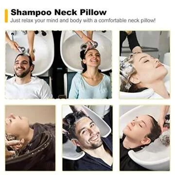 Comfortable AISEELY Shampoo Bowl Neck Rest for Salons