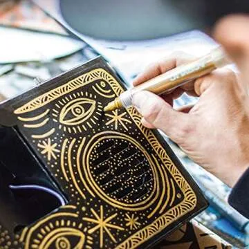 Montana Cans Acrylic Paint Marker, Extra Broad, Shock Black