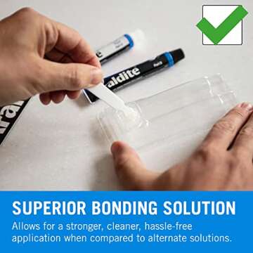 Araldite Heavy Duty Epoxy Adhesive | Ultra Strong 2-Part Epoxy Glue | Solvent-Free Professional Grade Strength for All Materials | Slow Cure for Bonding and Repairing | Standard, 2 x 15ml, Clear