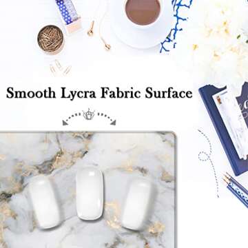 Dooke Desk Pad Protector,Large Gaming Mouse Pad,Office Desk Mat,Non-Slip Rubber Base Desk Blotter,La...