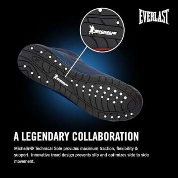 Everlast Elite V2 Navy 12 Boxing Shoes for Performance