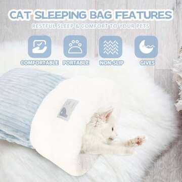 Cat Winter Sleeping Bag - Cozy & Stylish Snuggle Sack
